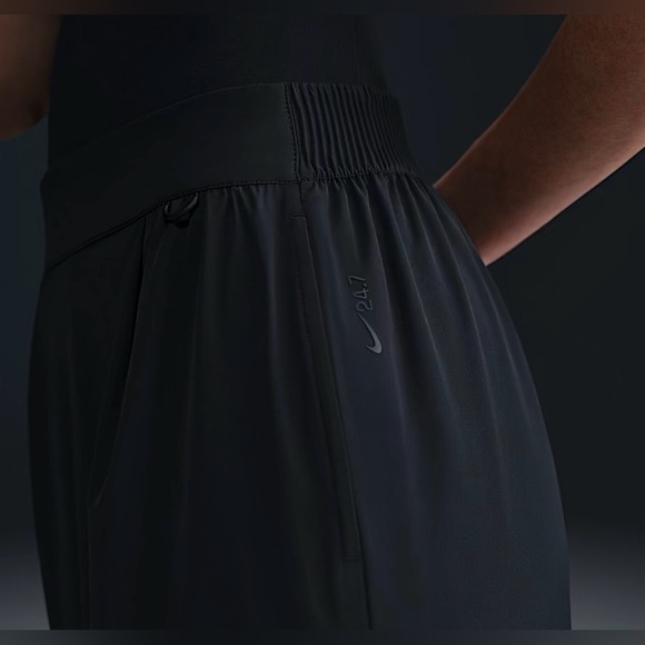 Nike 24.7 PerfectStretch high waisted Elegant Black Women's Pants - Picture 3 of 11